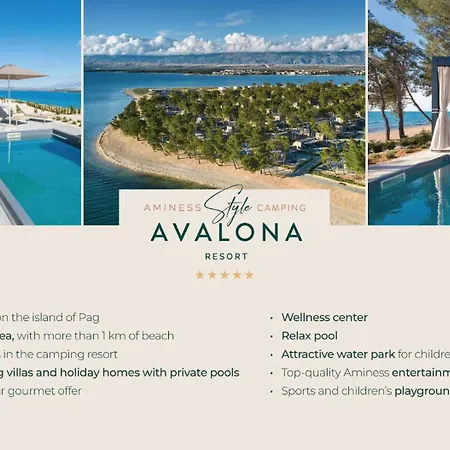 Campsite Aminess Style Avalona - Pitches Povljana